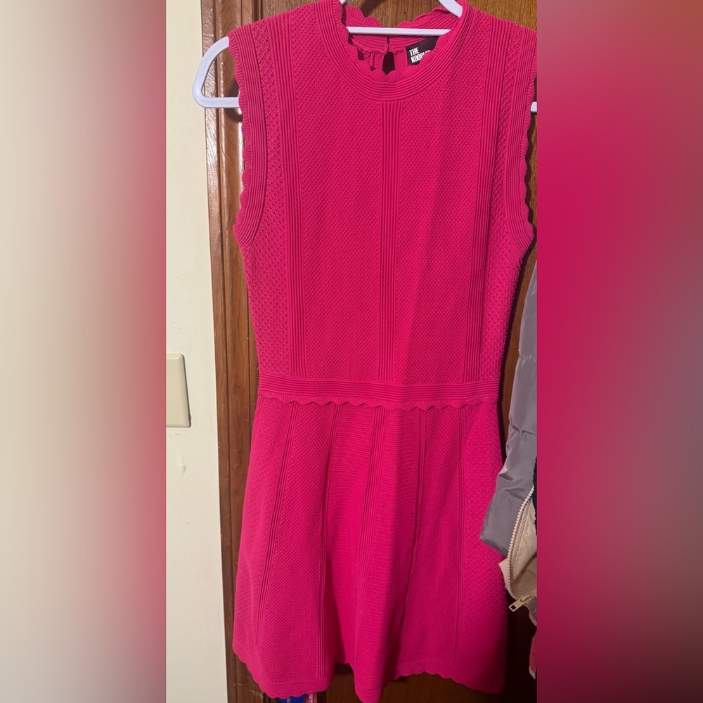 NWT Romantic Mixed Knit Dress by The Kooples $295.00 Retail! Size 3 US Size 10 !